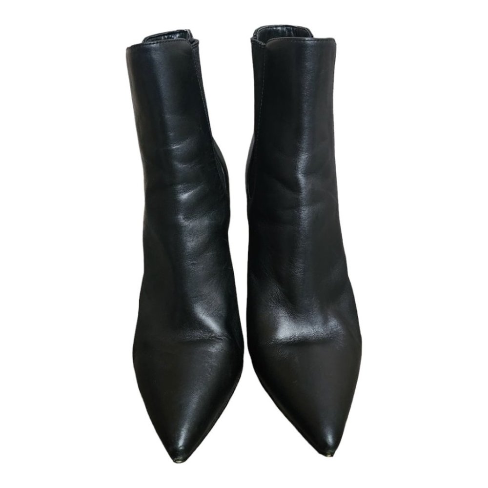 Pointed-Toe Stiletto Ankle Boots - Picture 5 of 9